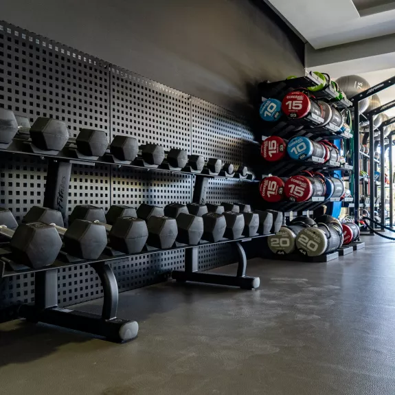 Gym at Buca Beach Club