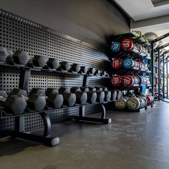 Gym at Buca Beach Club