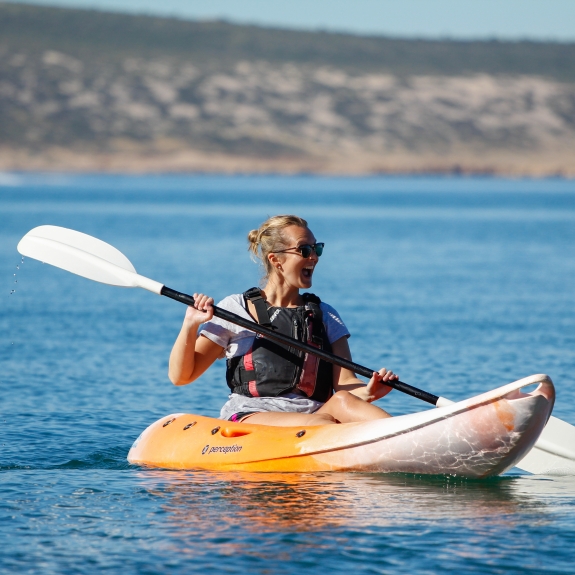 Kayaking at Cosmos Beach Club