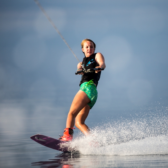 Wakeboarding at Buca Beach Club