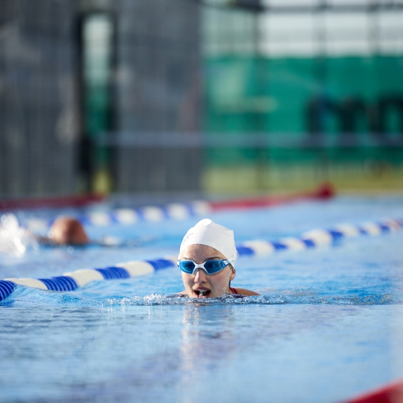 25m lane swimming pool at Levante Beach Club