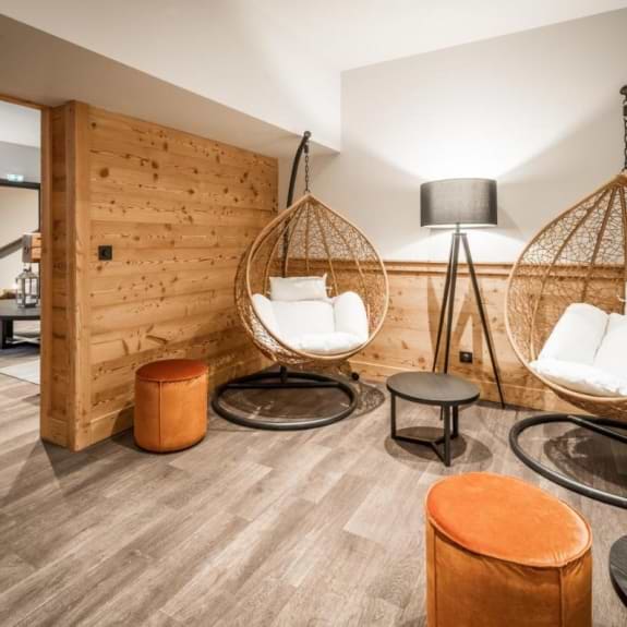 Lounge area at Hotel Ducs de Savoie