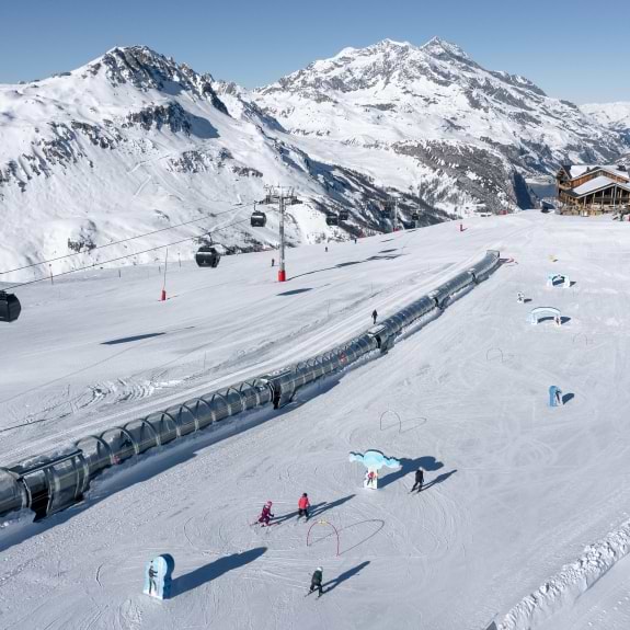 Great beginner areas in Val d'Isere