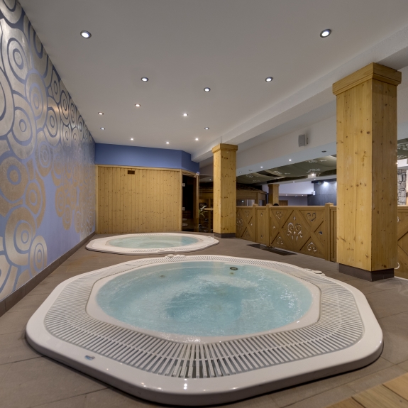 Wellness area at Hotel & Spa Le Savoie