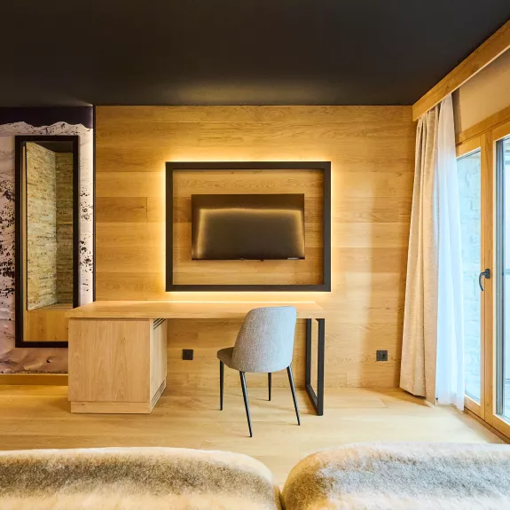 One of our recently refurbished rooms