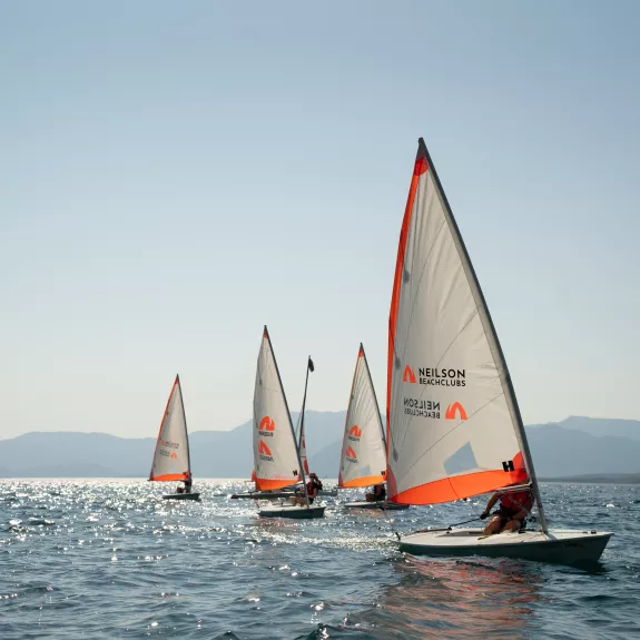 Set sail at Vounaki Beach Club