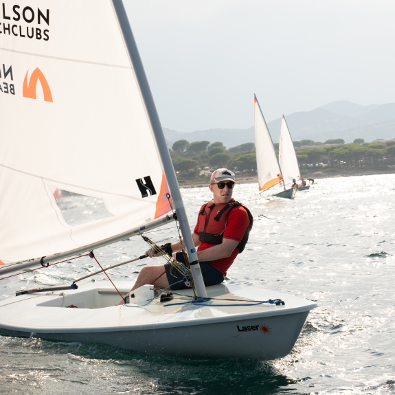 Sailing at Baia dei Mori Beach Club
