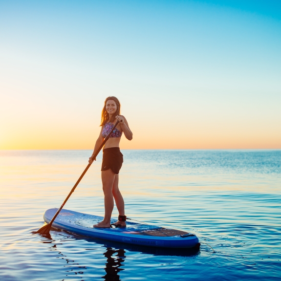 Paddle boarding