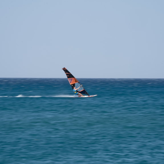 windsurfing