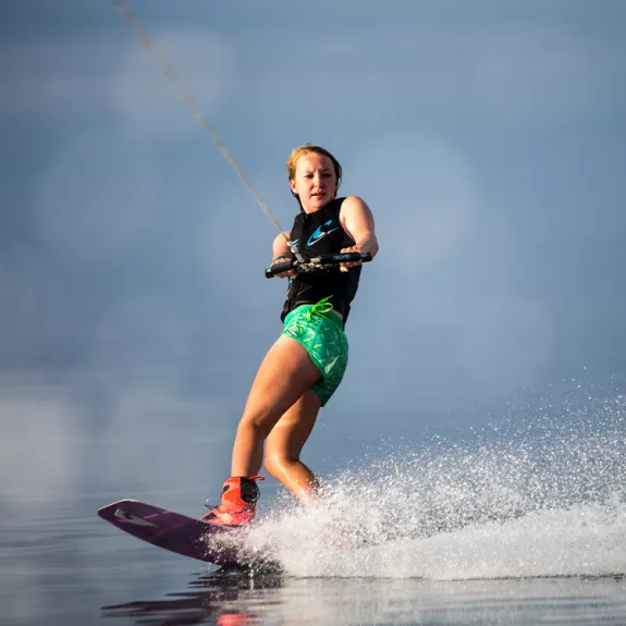 Wakeboarding at Buca Beach Club