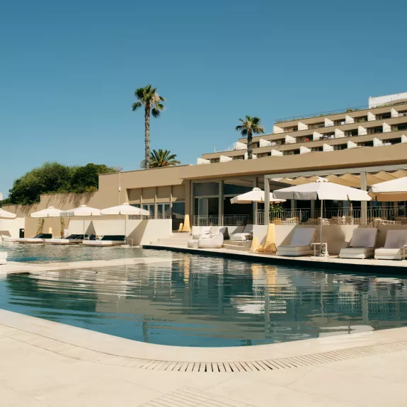 Outdoor pool at Neilson x Mangia's Torre del Barone