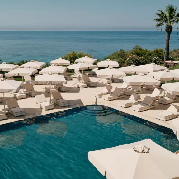 Outdoor pool at Neilson x Mangia's Torre del Barone Resort