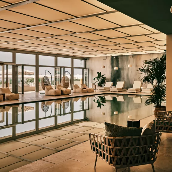 Indoor pool at Neilson x Mangia's Torre del Barone