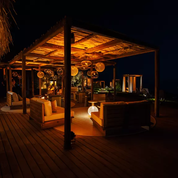Calm Beach Club bar at Neilson | Mangia's Torre del Barone