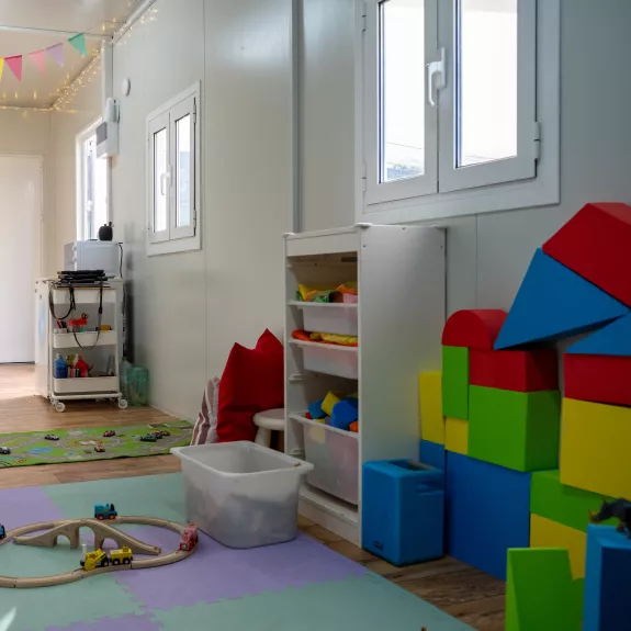 Kids' club at Cosmos Beach Club