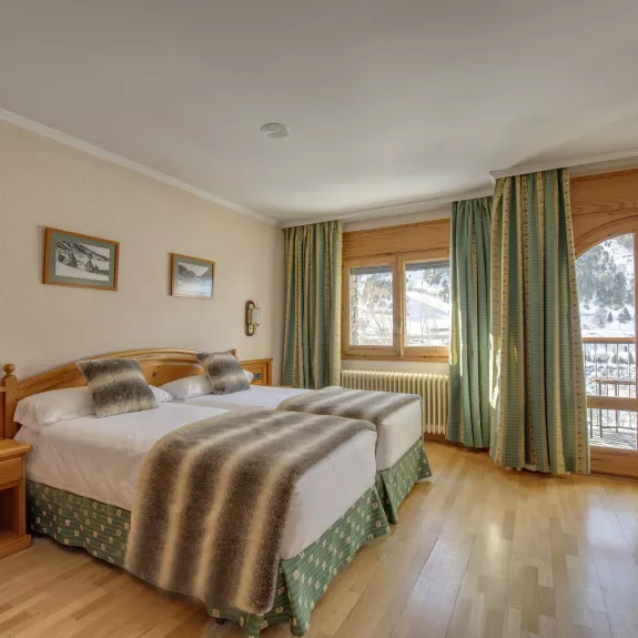 Traditional style double or twin room