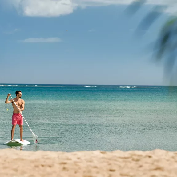 Paddle boarding at Neilson | The Ravenala Attitude