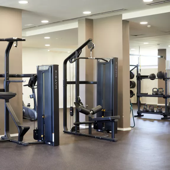 Levante Beach Club well equipped gym