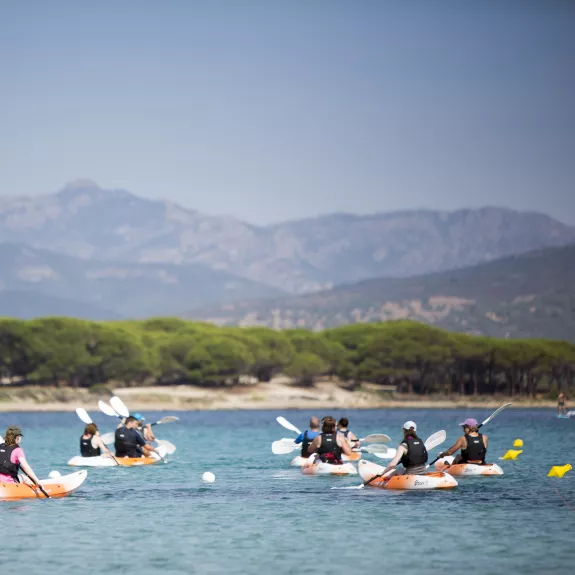 Kayaking in Sardinia