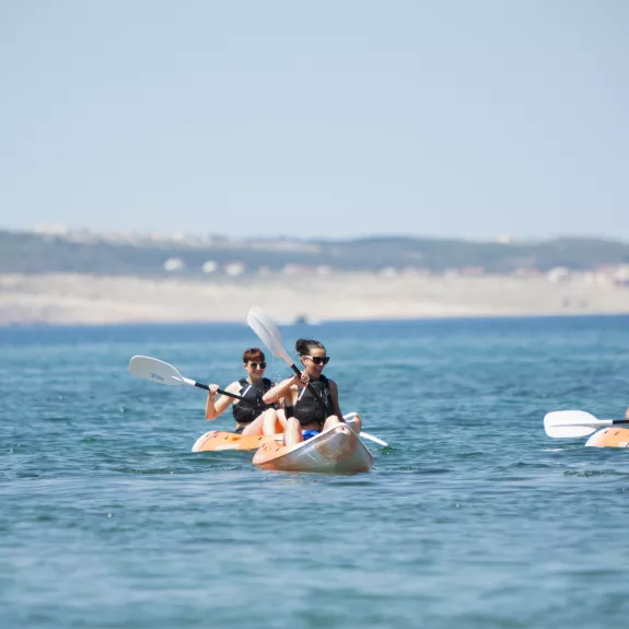 Kayaking at Alana Beach Club