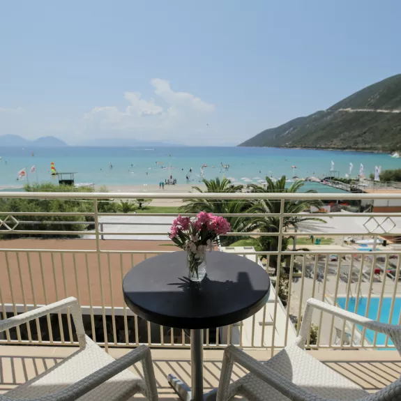 Sea view room at Cosmos Beach Club