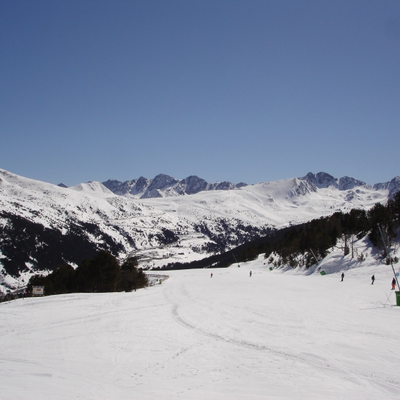 Wide pistes