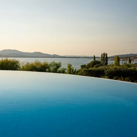 infinity pool view