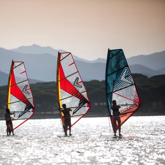 Windsurfing at Baia dei Mori Beach Club