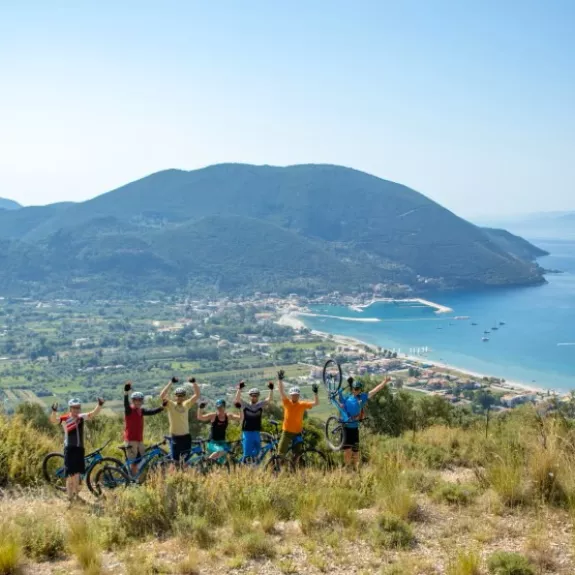 greece in may - lefkada cycling