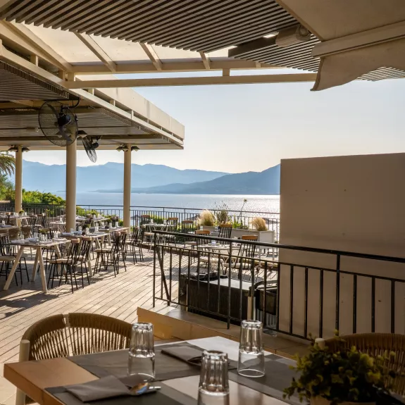 Restaurant at Vounaki Beach Club