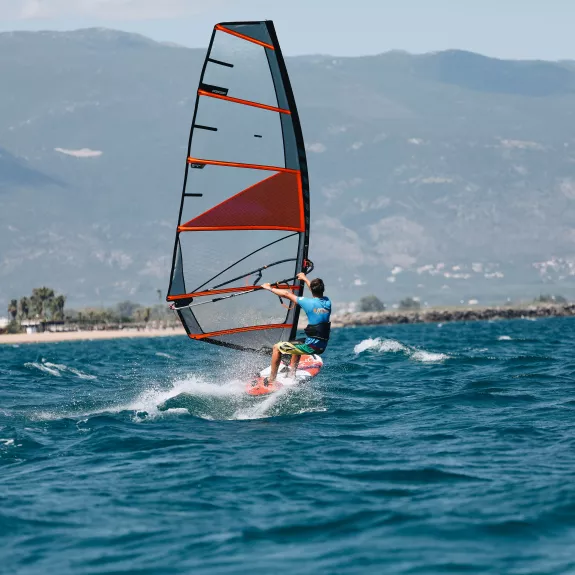 Windsurfing in Greece