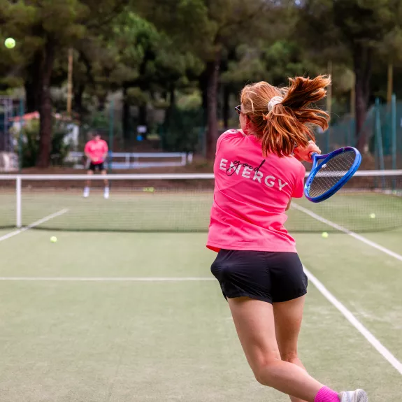 Tennis at Neilson x Mangia's Torre del Barone resort