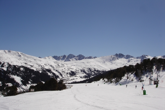 Wide pistes