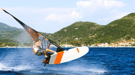 windsurfing in Greece