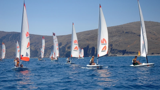 Dinghy sailing