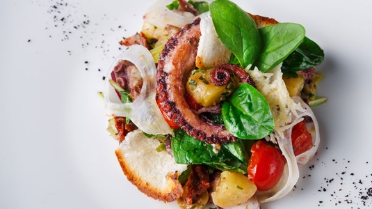 Octopus salad