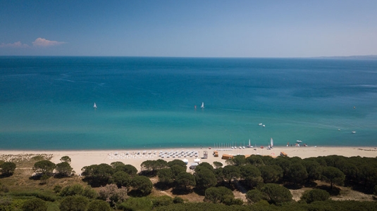 Italy's sea temperatures