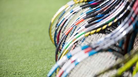 Make a racket: tennis rackets