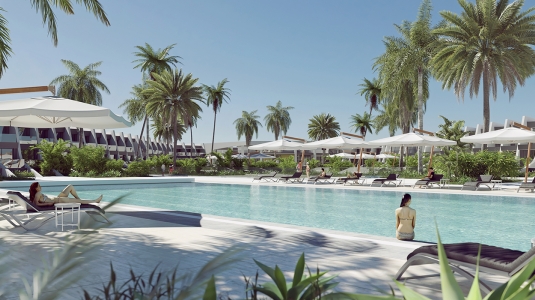 swimming pool at Mar Menor Beachclub