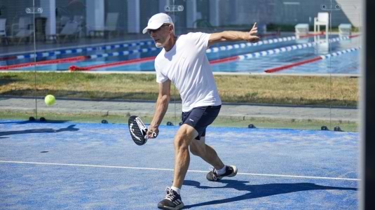 people playing padel
