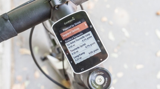 Strava on a Garmin