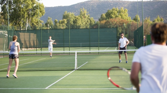 Great courts at Baia dei Mori