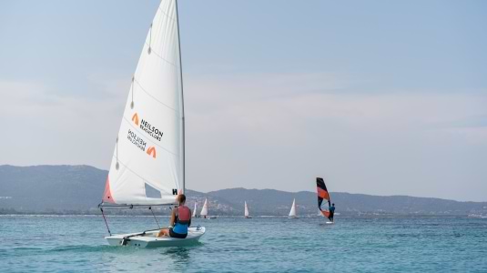 Dinghy sailing