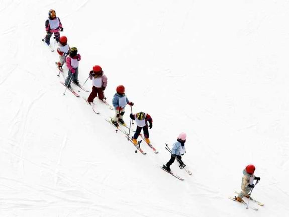 Kids ski school