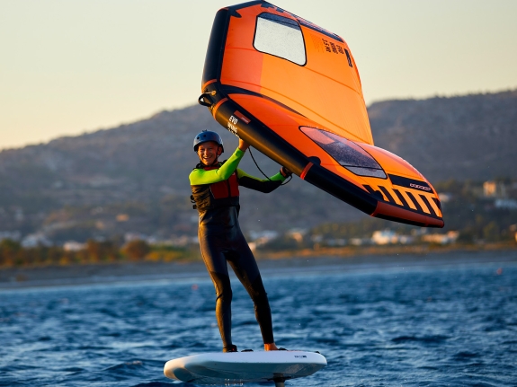wing foiling