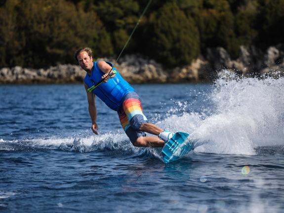 wakeboarding in Greece