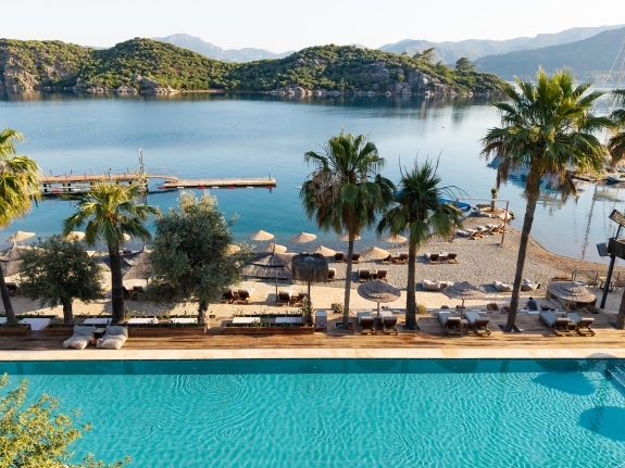 Adakoy looking out towards Marmaris