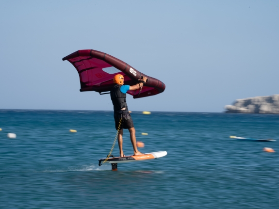 wing foiling