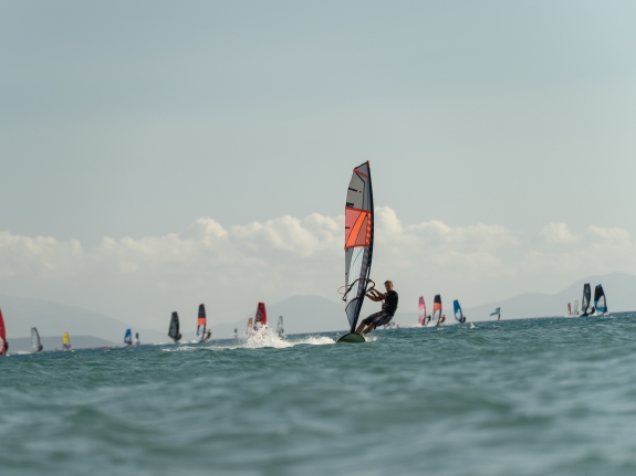 windsurfing in greece