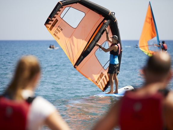 Wing foiling